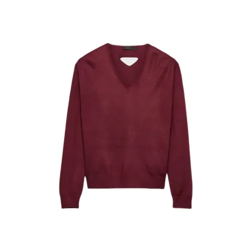 PRADA Sweaters Men Red