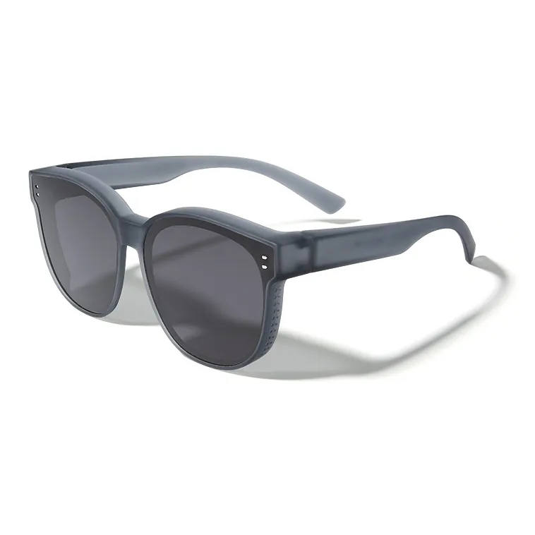 CACUSS Junior TR/Memory Plastic Square Sunglasses Unisex-18