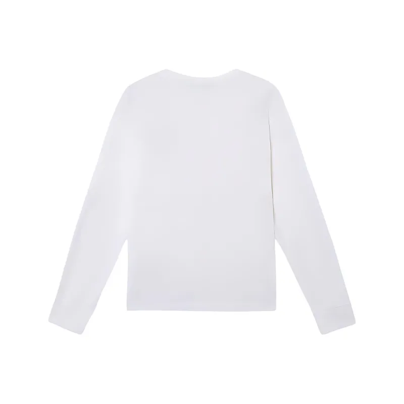 STONE ISLAND Compass Patch Logo Long-Sleeve T-Shirt-1