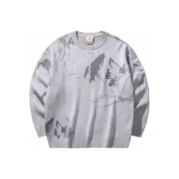 Anta Life Collection Sports Life Collection Sweater Men's Sacred Heart Gray