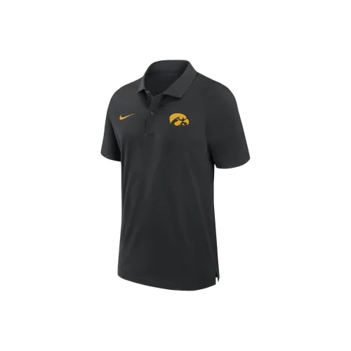 Nike Iowa Hawkeyes Sideline Men's Nike Dri FIT College Polo
