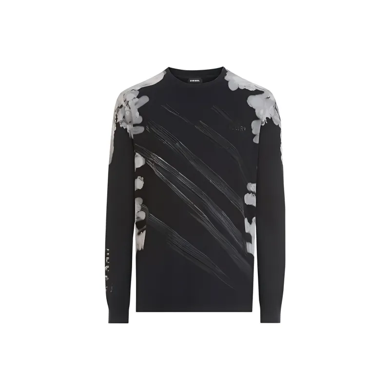 DIESEL T-Shirts Men Black-0