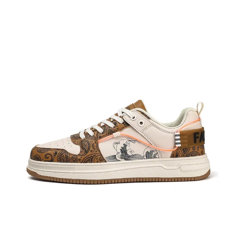 ENRICO COVERI Skateboard Shoes Men Low Top-7