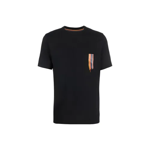 Paul Smith Artist stripe Detailed T shirt