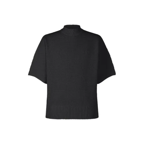 ISSEY MIYAKE Rustic Knit Knitwear Men's Black