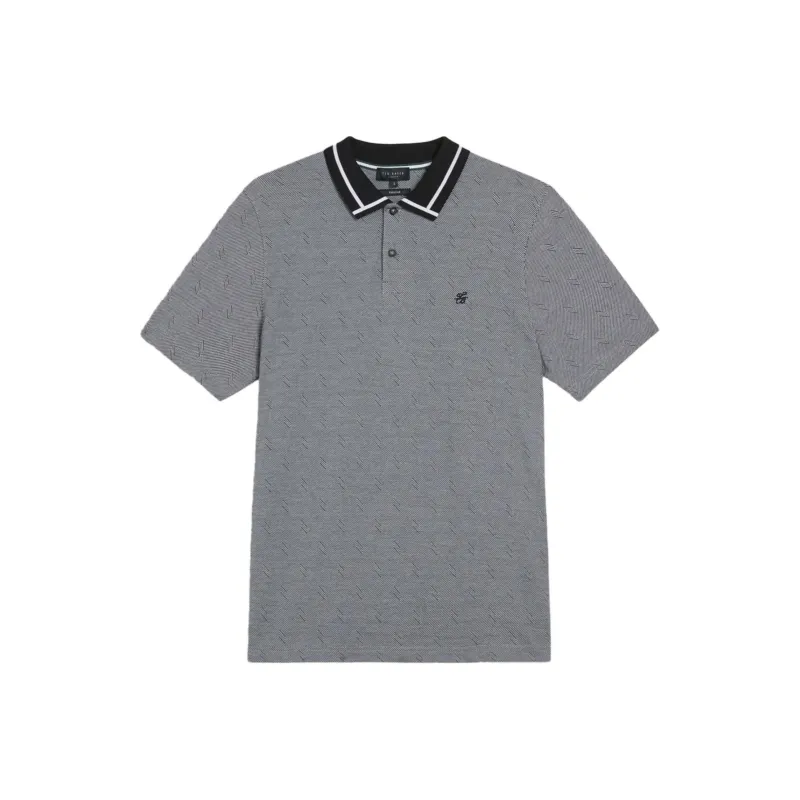 Ted Baker Polo Shirt Men's Black-0