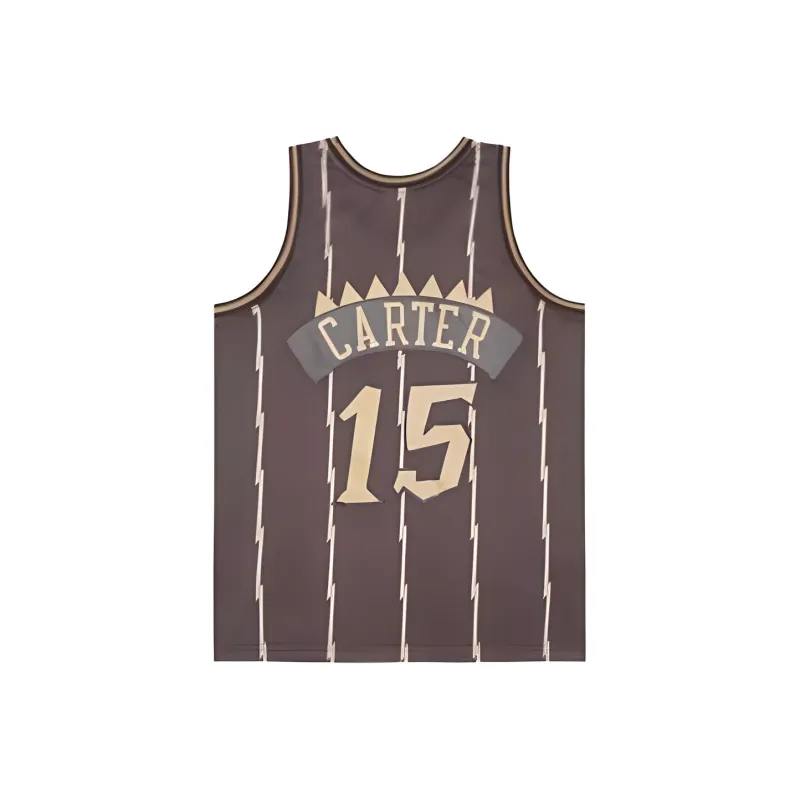 Mitchell Ness Basketball Jerseys Unisex Brown-1