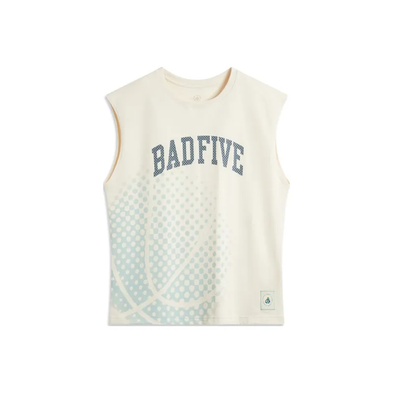 LiNing BadFive Tank Tops Men's Stone White Gray-0
