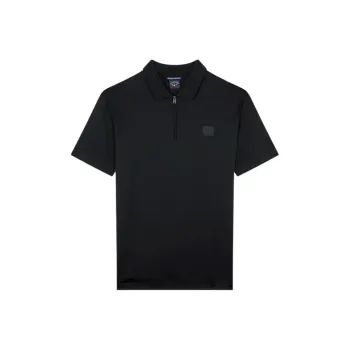 Paul & Shark Half zip Cotton Polo Shirt