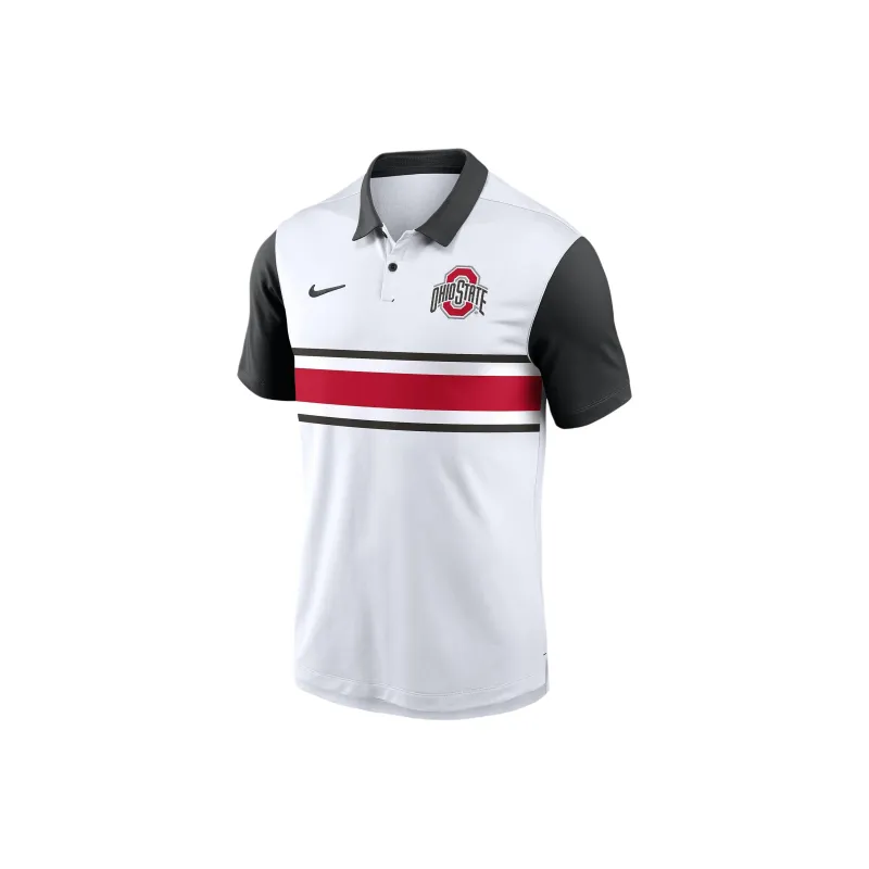 Nike Ohio State Buckeyes Primetime Campus Vapor Men's Nike Dri FIT College Polo-0