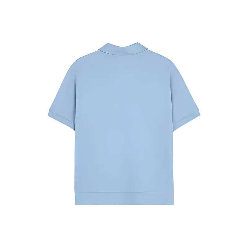 Skechers Polo Shirt Unisex Rain Aqua Blue-1