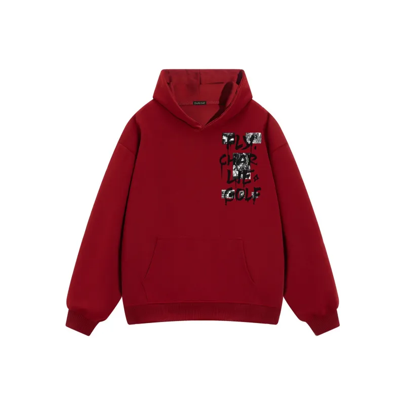CHARLIE GOLF Sweatshirt Unisex Black-9