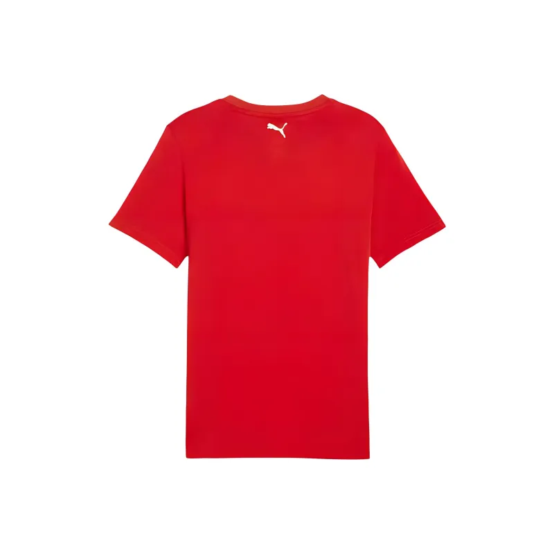 PUMA Race Big Shield SS24 Regular T Shirt Men's Red-1