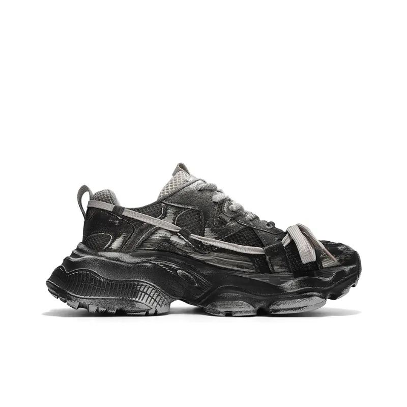 Mulinsen Chunky Sneakers Men's Black-7