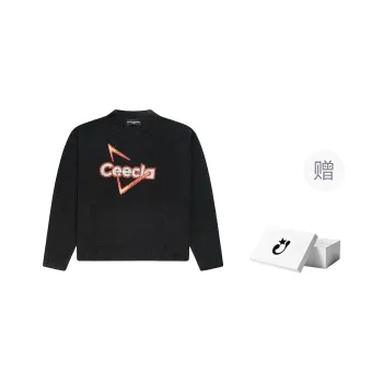 CEEC LA 24FW Sweater Unisex Black