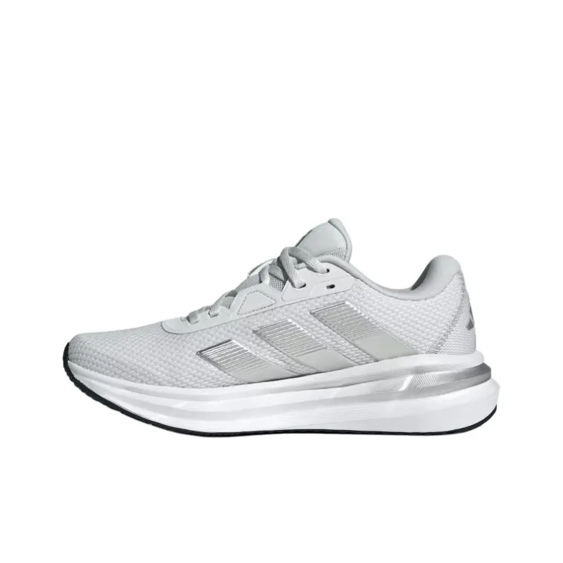 Adidas Galaxy 7 Anti Slip Wear Resistant Low Top Running Shoes Women's White-2