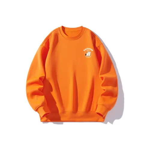 David Bakken Sweatshirt Unisex Neon Orange