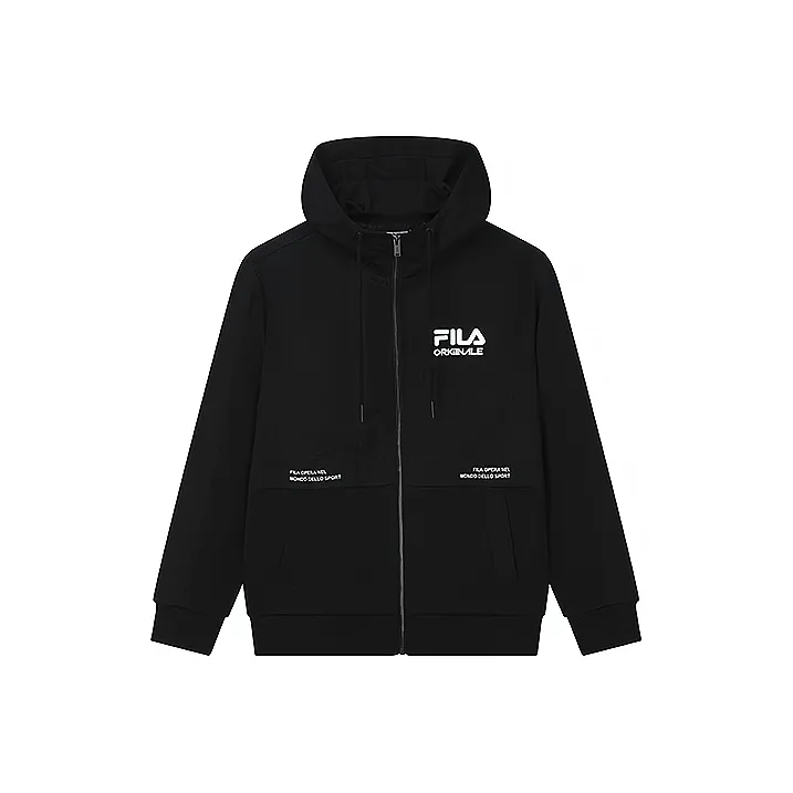 FILA Jackets Men Jet Black-0