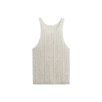 ZARA Tank Tops Men White