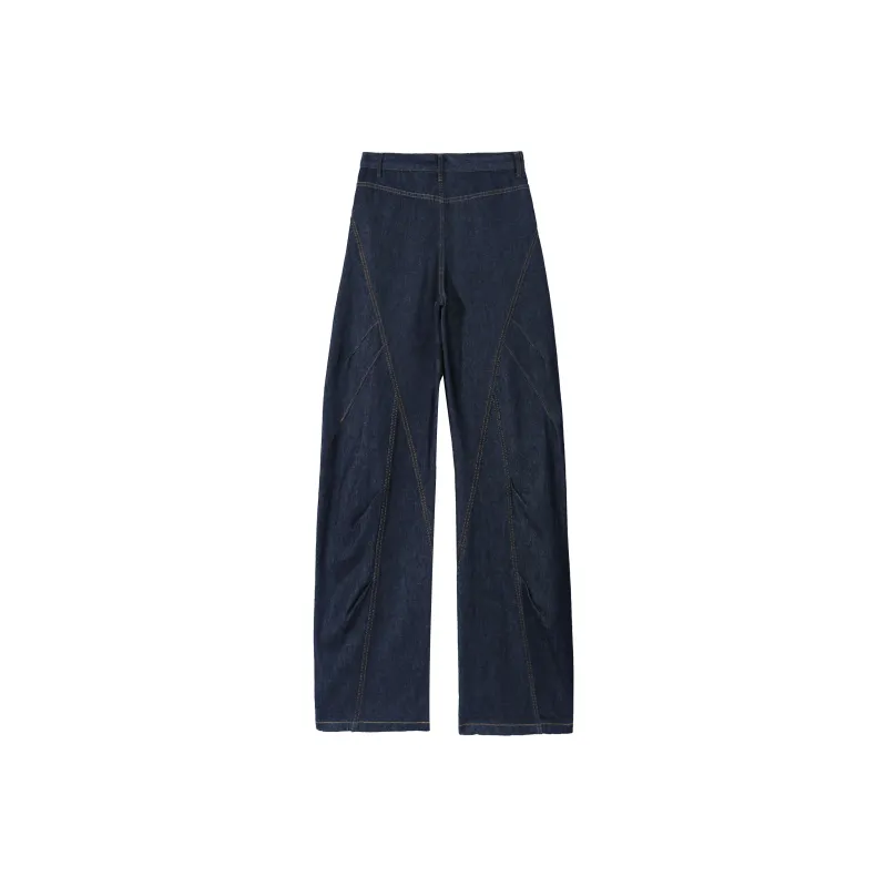 Love Monster Jeans Unisex Vintage Blue-1