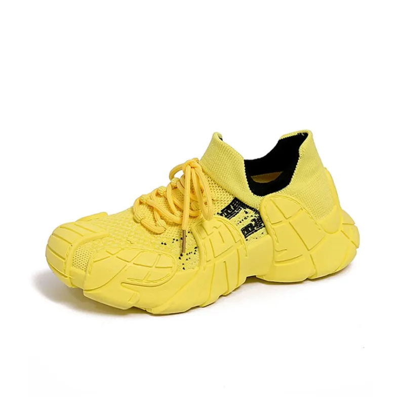 Medd Height Increasing Balance Impact Resistant Support Abrasion Resistant Lightweight Low Top Casual Shoes Women's-6