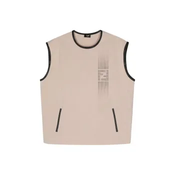 FENDI Tank Top Men's Almond Beige