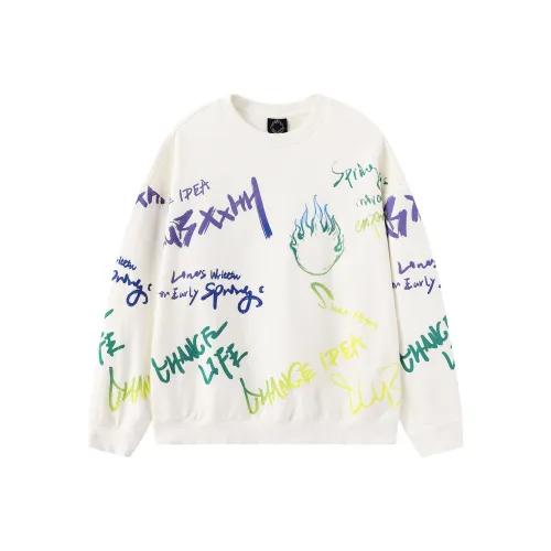Clubxxhh Sweatshirt Unisex White