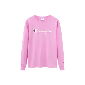 Champion Sweatshirt US Version Unisex Pink