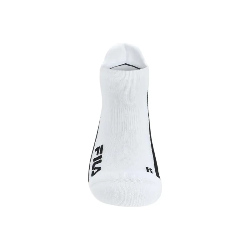 FILA Golf Series No Show Socks Men's 1 Pack Standard White-1