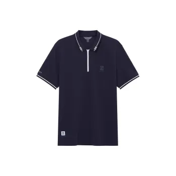 NAUTICA Polo Shirt Men's Deep Sea Blue