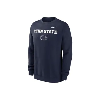 Nike Penn State Nittany Lions Primetime Primary Stack Men's Nike College Pullover Crew
