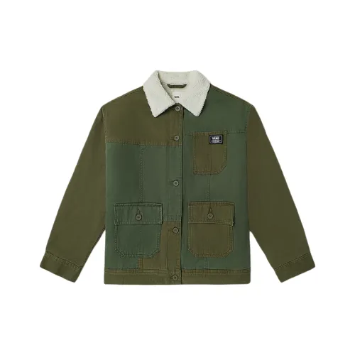 Vans Jackets Unisex Army Green