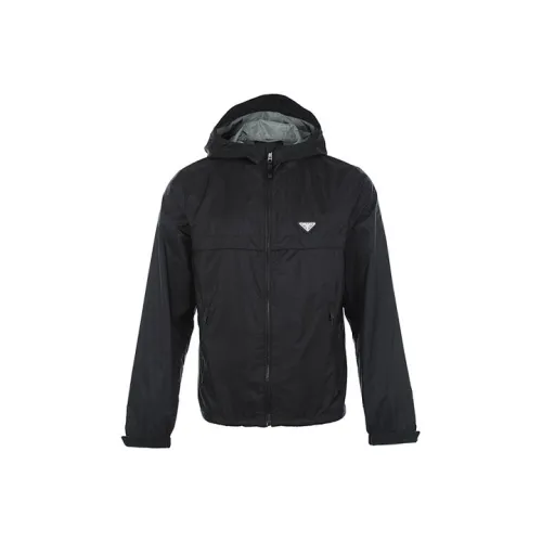prada that triangle-logo parka coat