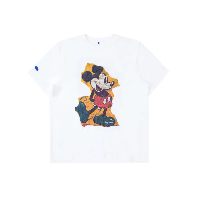 Disney X ADER ERROR Disney/Disney Co branded Model T Shirts Unisex Ecru-0