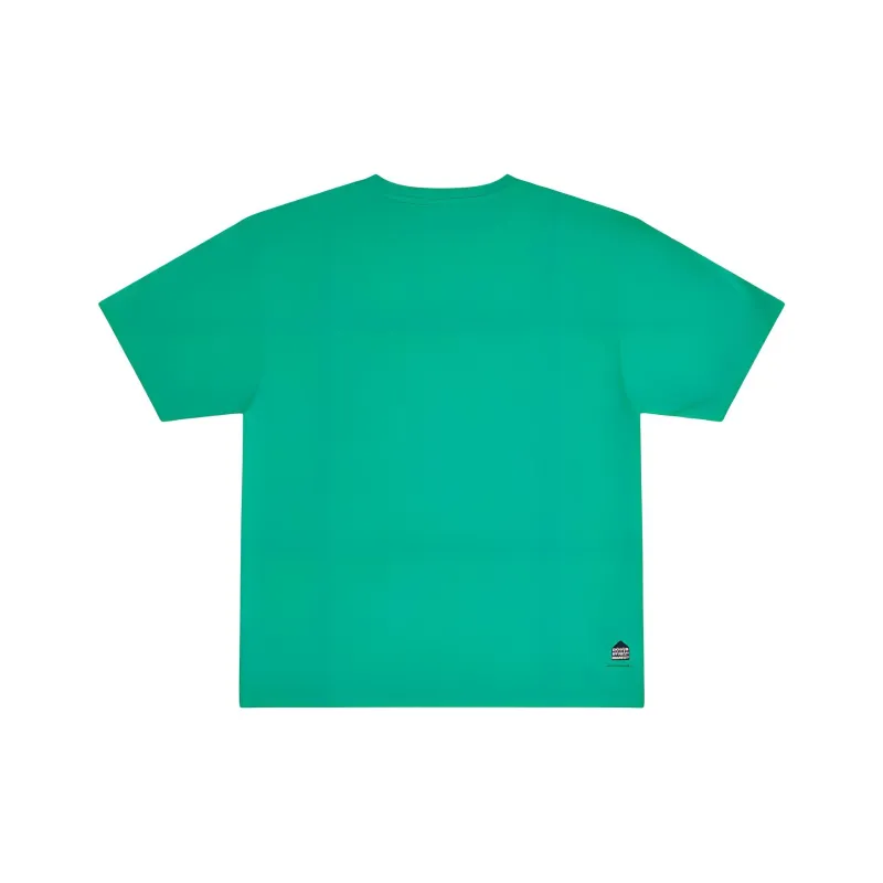 KAWS Dover Street Market Co-brand T-Shirts Unisex Dark Green-1