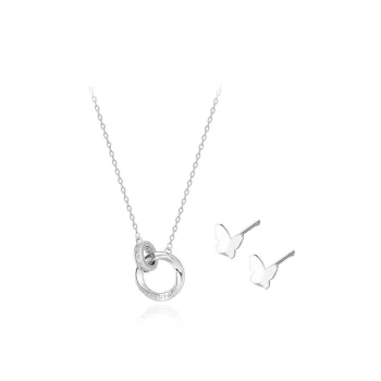 MGS 999 Fine Silver Soft Cute Everyday Versatile Must Have Minimalist Style Fashion Individual Bestie Unisex