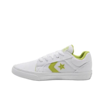 Converse El Distrito 2.0 Slip Resistant, Abrasion Resistant, Lightweight Low Top Skateboard Shoes Unisex White