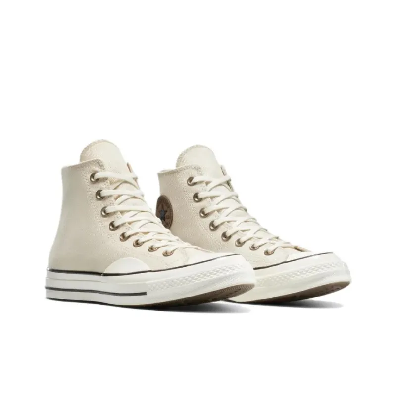 Converse 1970s Anti Slip Wear Resistant High Top Canvas Shoes Unisex Brown-3