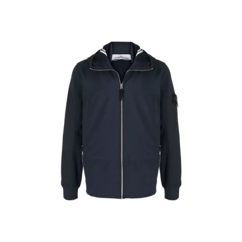 STONE ISLAND Jackets Men Blue