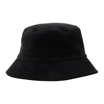 Beams Sheepskin Pigskin Leather Bucket Hats Men's Black
