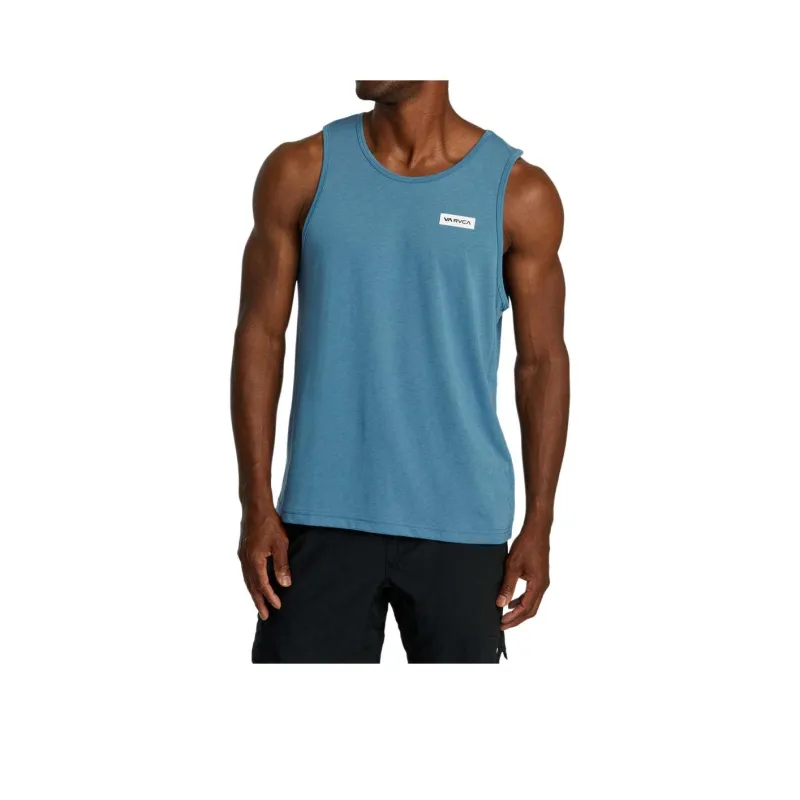 RVCA Tank Tops Men Blue-0
