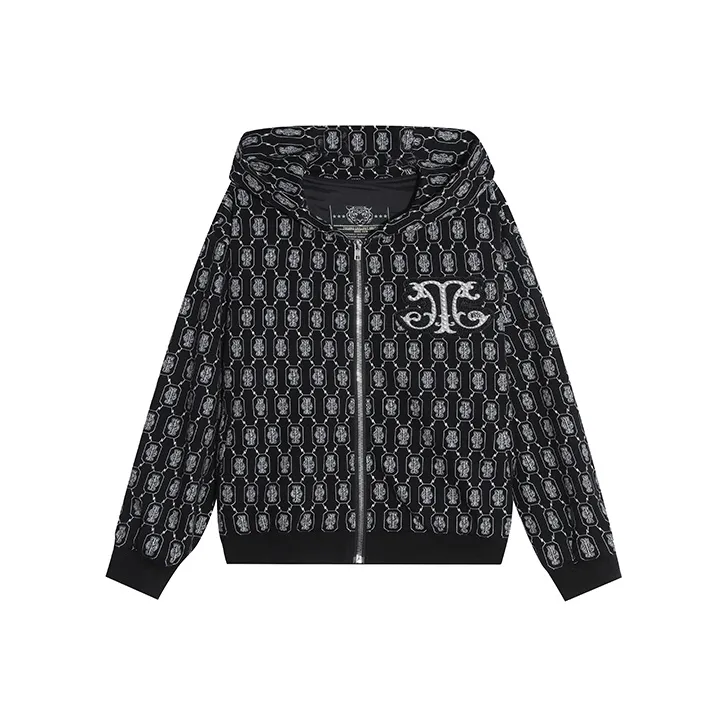 TCH Loose Fit Jacket Unisex Black-0