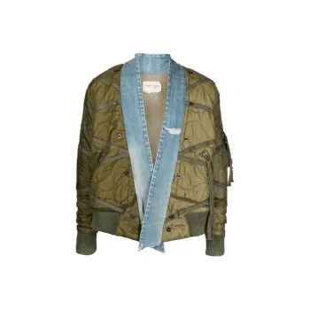 GREG LAUREN Jackets Men Army Green