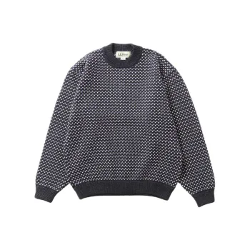 L.L.Bean Sweater Men's Light Purple