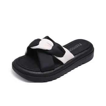 Puppytown Rubber Sole Abrasion Resistant Quick Dry Slide Slippers Women's