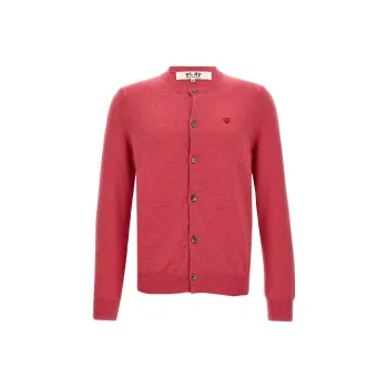 CDG Play Knitwear Unisex Fuchsia