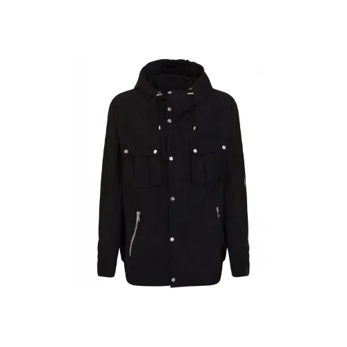 balmain koszulka Pocket Detail Hooded Jacket
