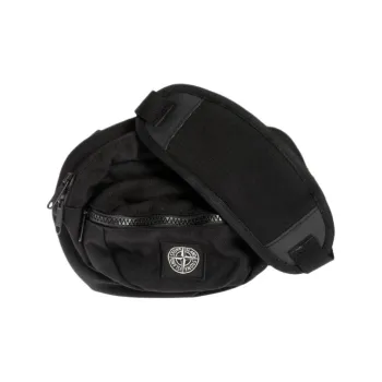 STONE ISLAND Nylon Sling Bag Men's Black