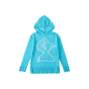 CONP Knitwear Unisex Lake Blue Hand Wash Or Use Laundry Bag