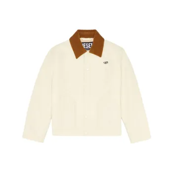 DIESEL Jackets Men White